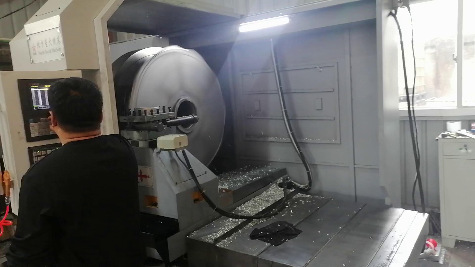 数控端面车床案例